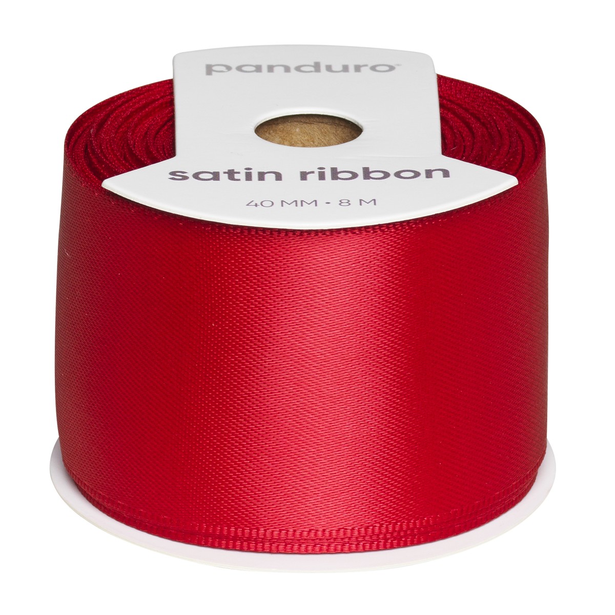 Satijnlint - 40 mm - rood