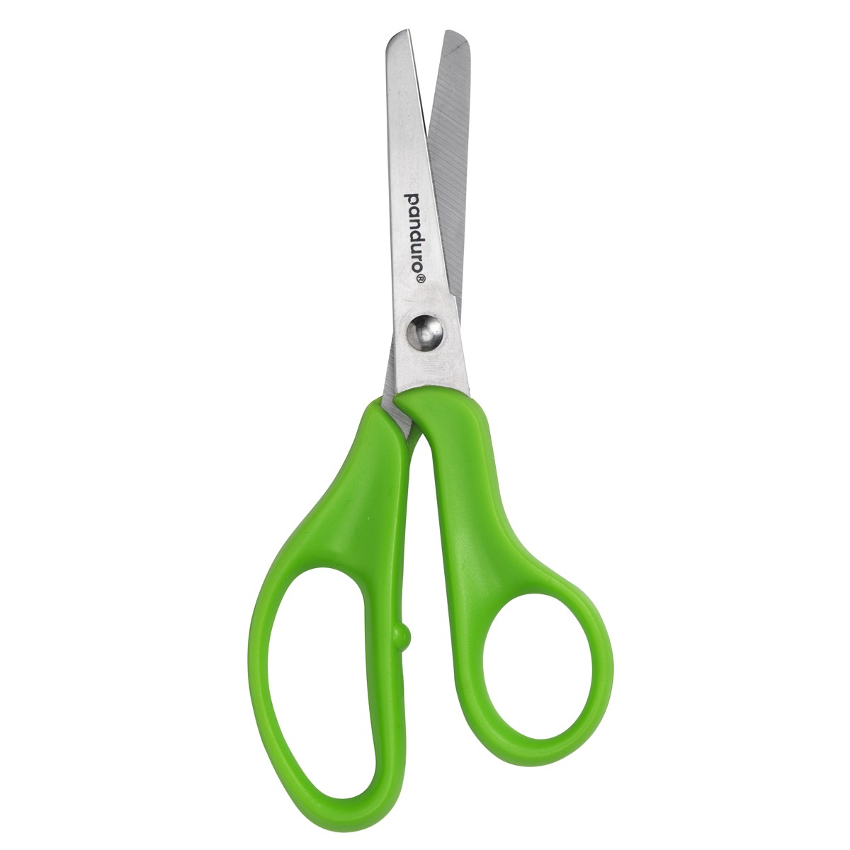 Panduro kinderschaar afgerond - 13 cm - groen afbeelding