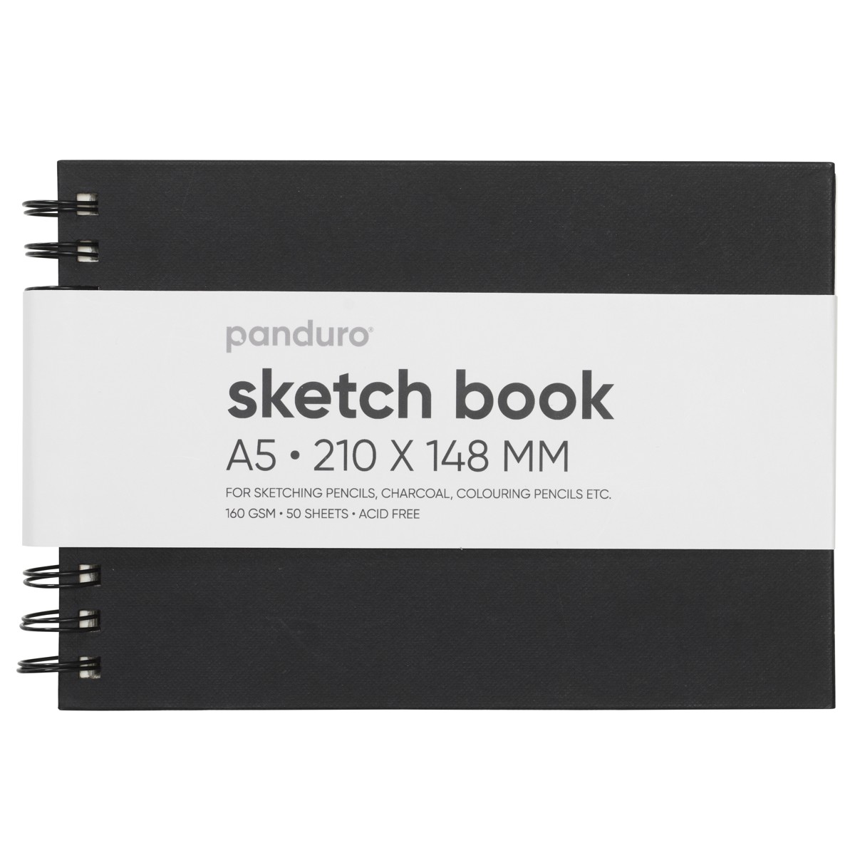 Panduro schetsboek ringband - landscape - A5