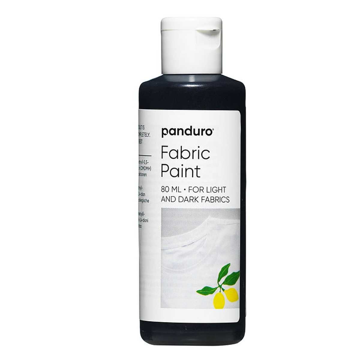 Panduro Fabric Paint - 80 ml - zwart