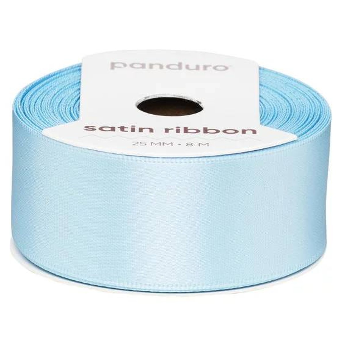 Satijnlint - 25 mm - lichtblauw