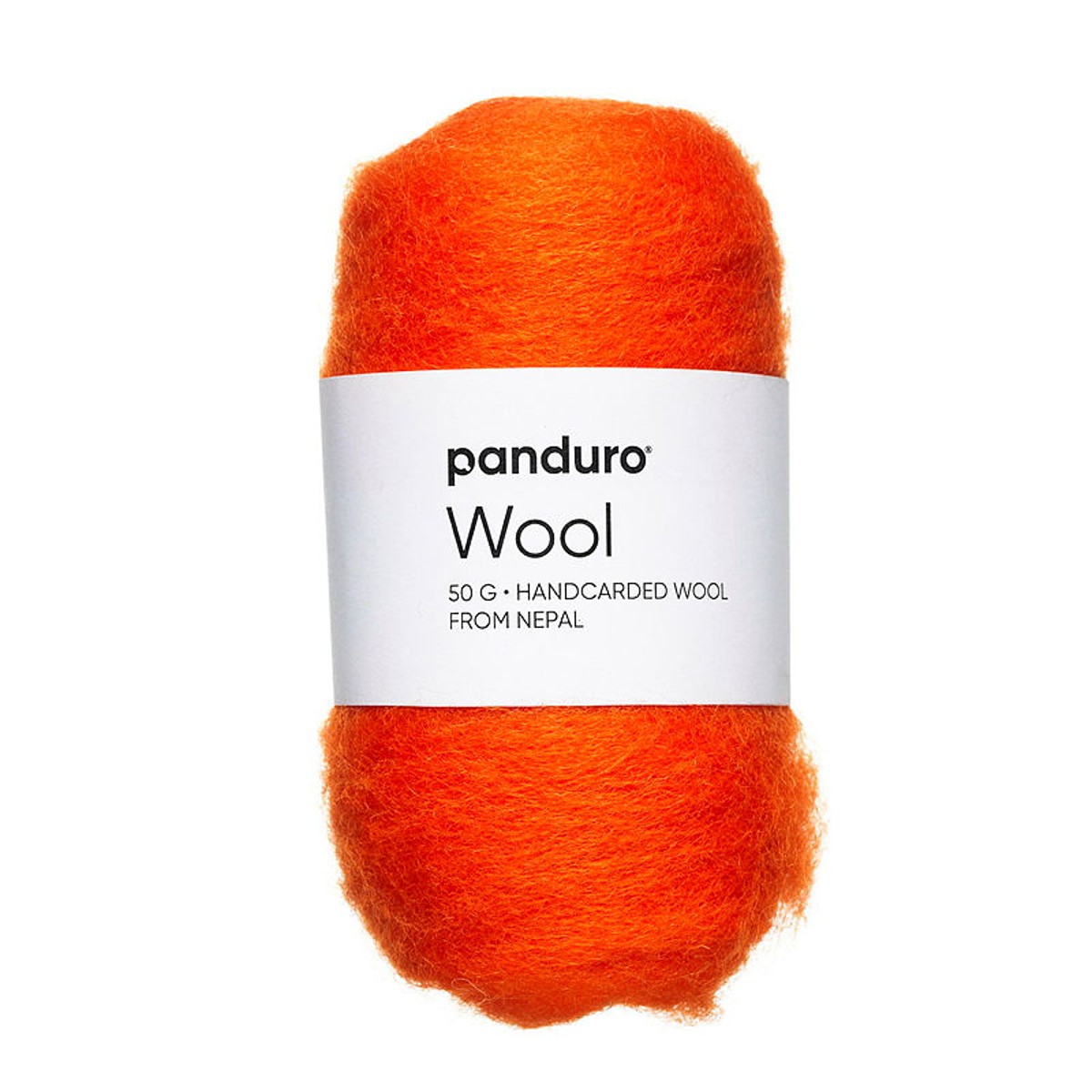 Nepal Wool lamswol - 50 gram - oranje