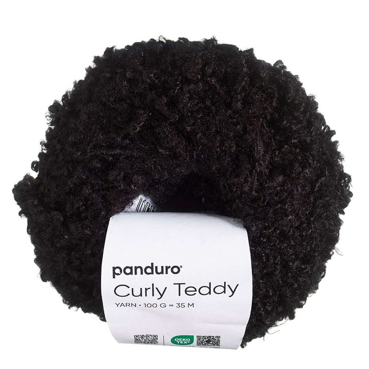 Panduro garen Teddy Yarn - zwart