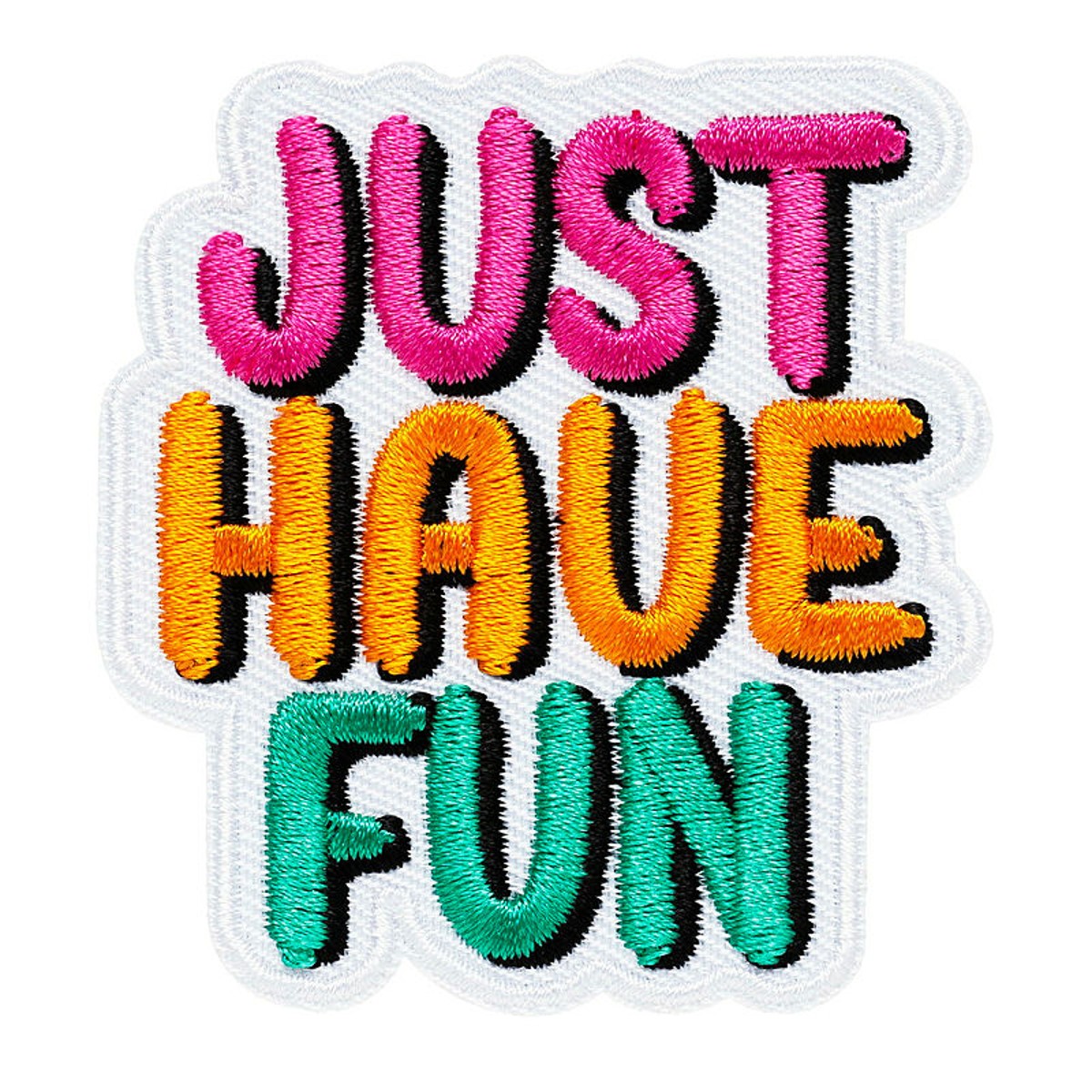 Iron-on plaatje - just have fun