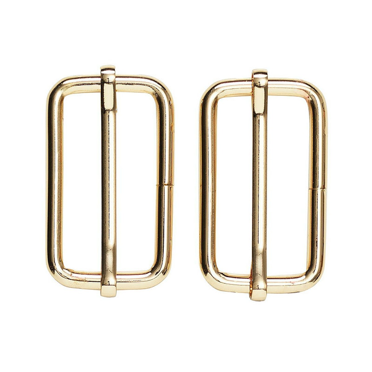 Verstelbare tasgesp metaal - 45 mm - goudkleurig