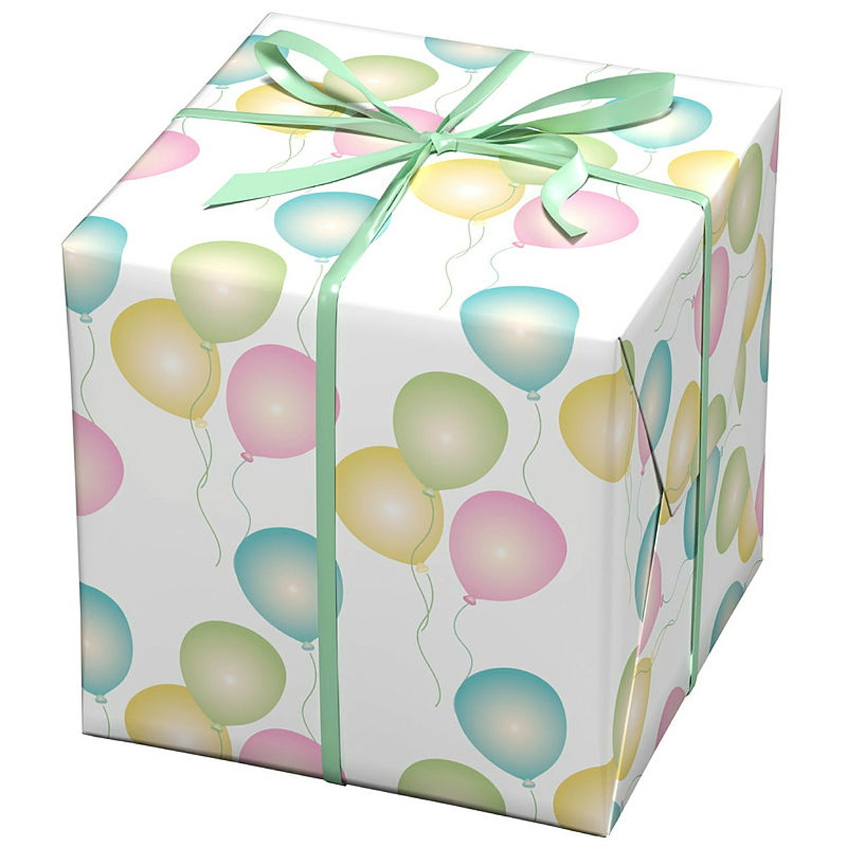 Cadeaupapier - 10 meter - ballonnen