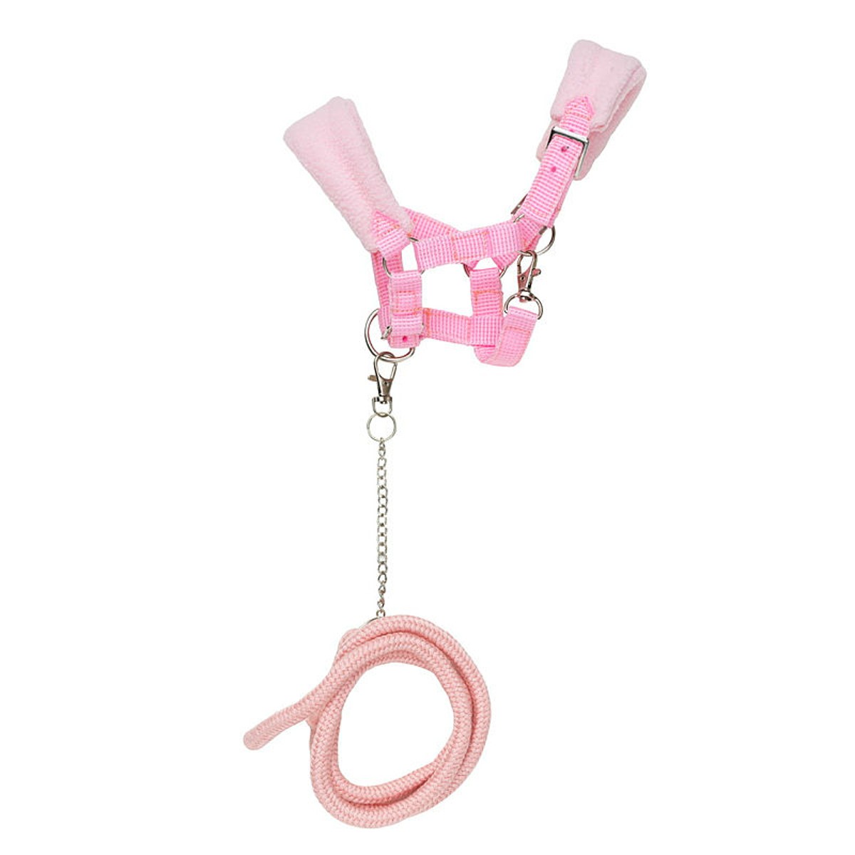 Hobby Horse - halster met halstertouw - roze