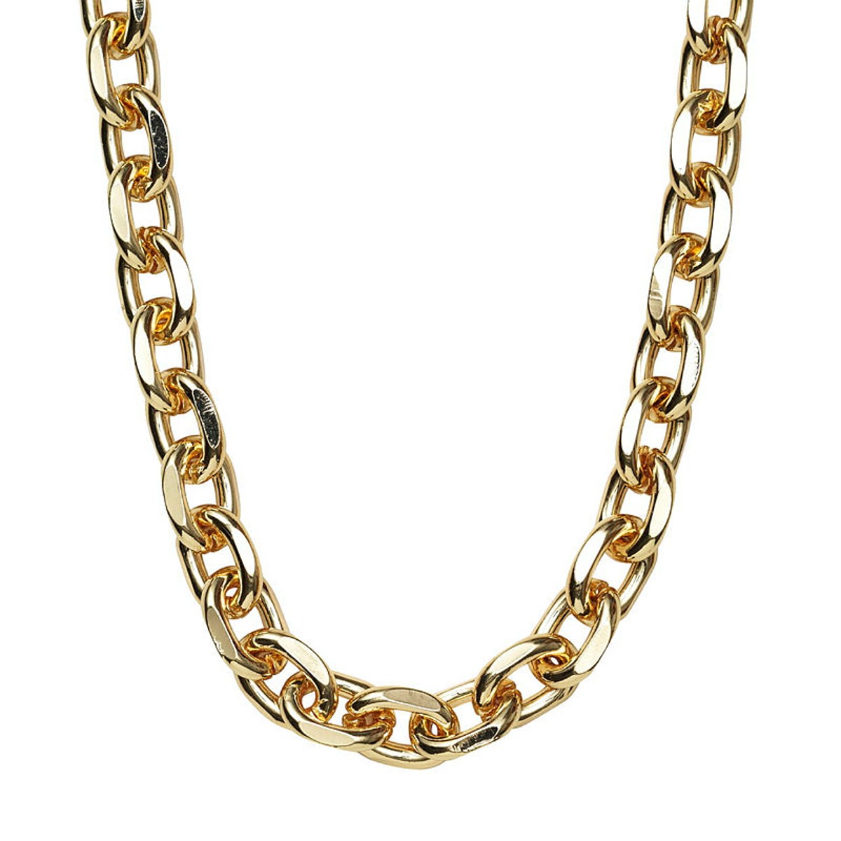 Schakelketting - 100 cm - goudkleurig