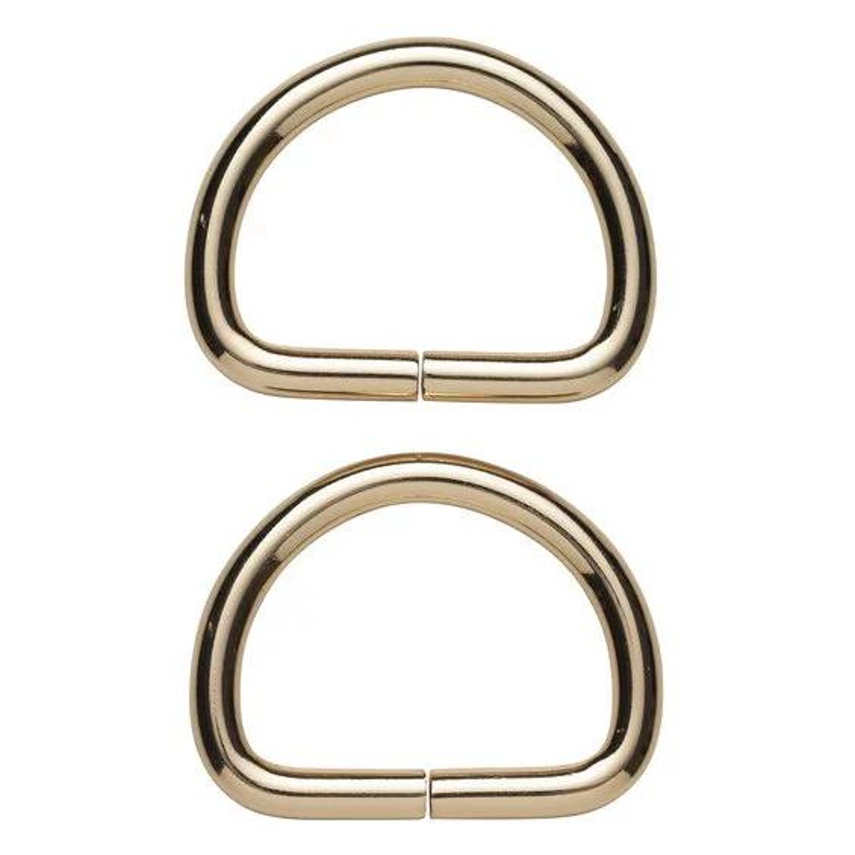 D-ring metaal - 30 mm - goudkleurig