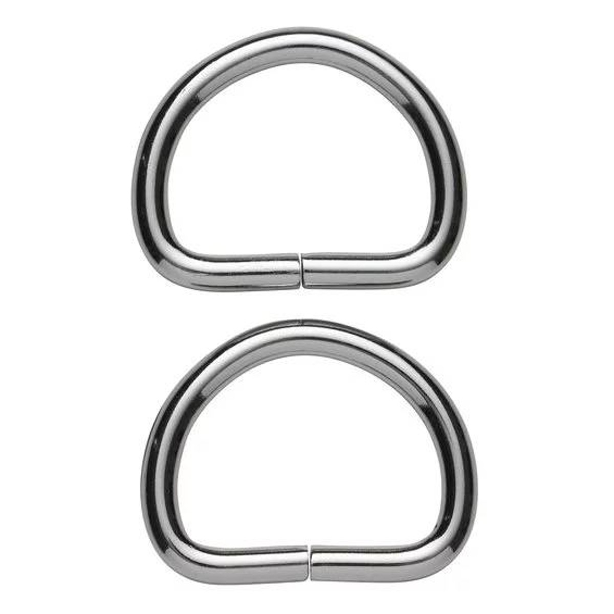 D-ring metaal - 30 mm - zilverkleurig