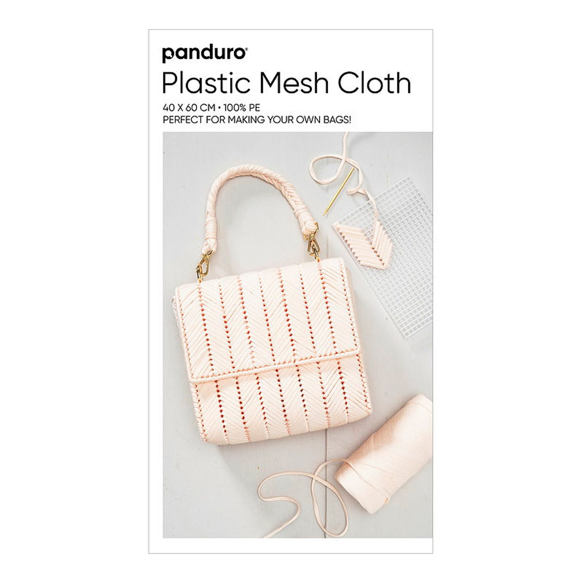 Kunststof borduurstof - 40x60 cm - 4 mm