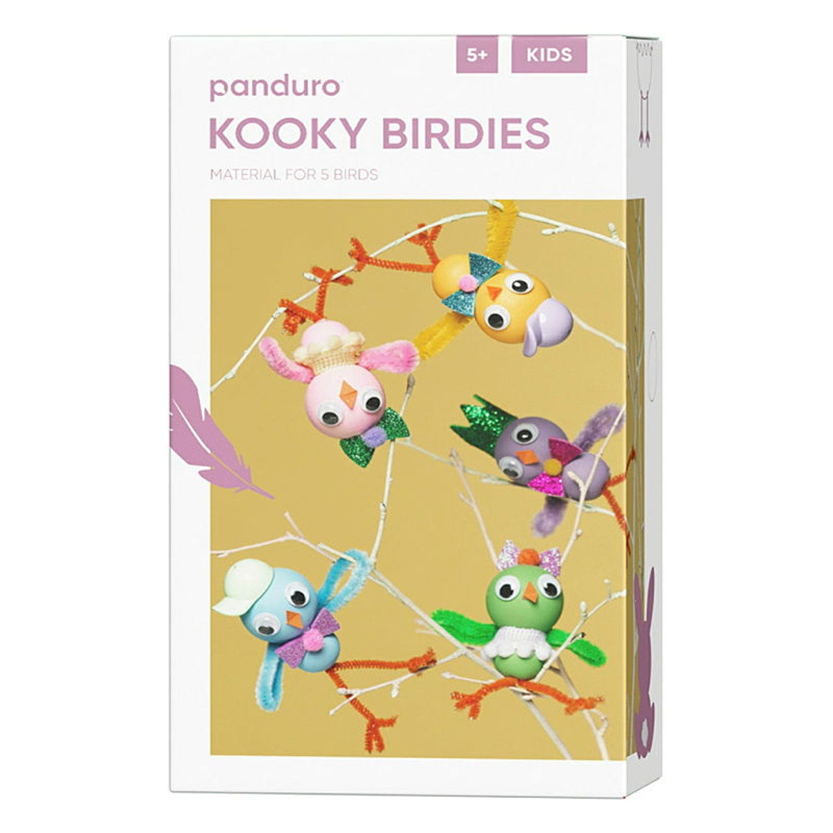Panduro Kids DIY kit - Kooky Birdies