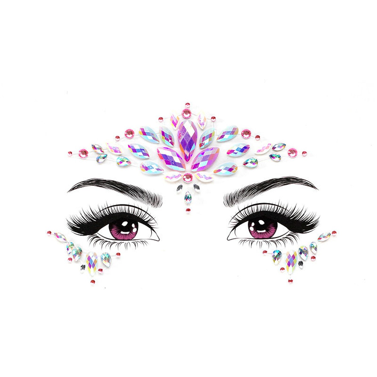 Panduro Face Jewels - fairytale princess