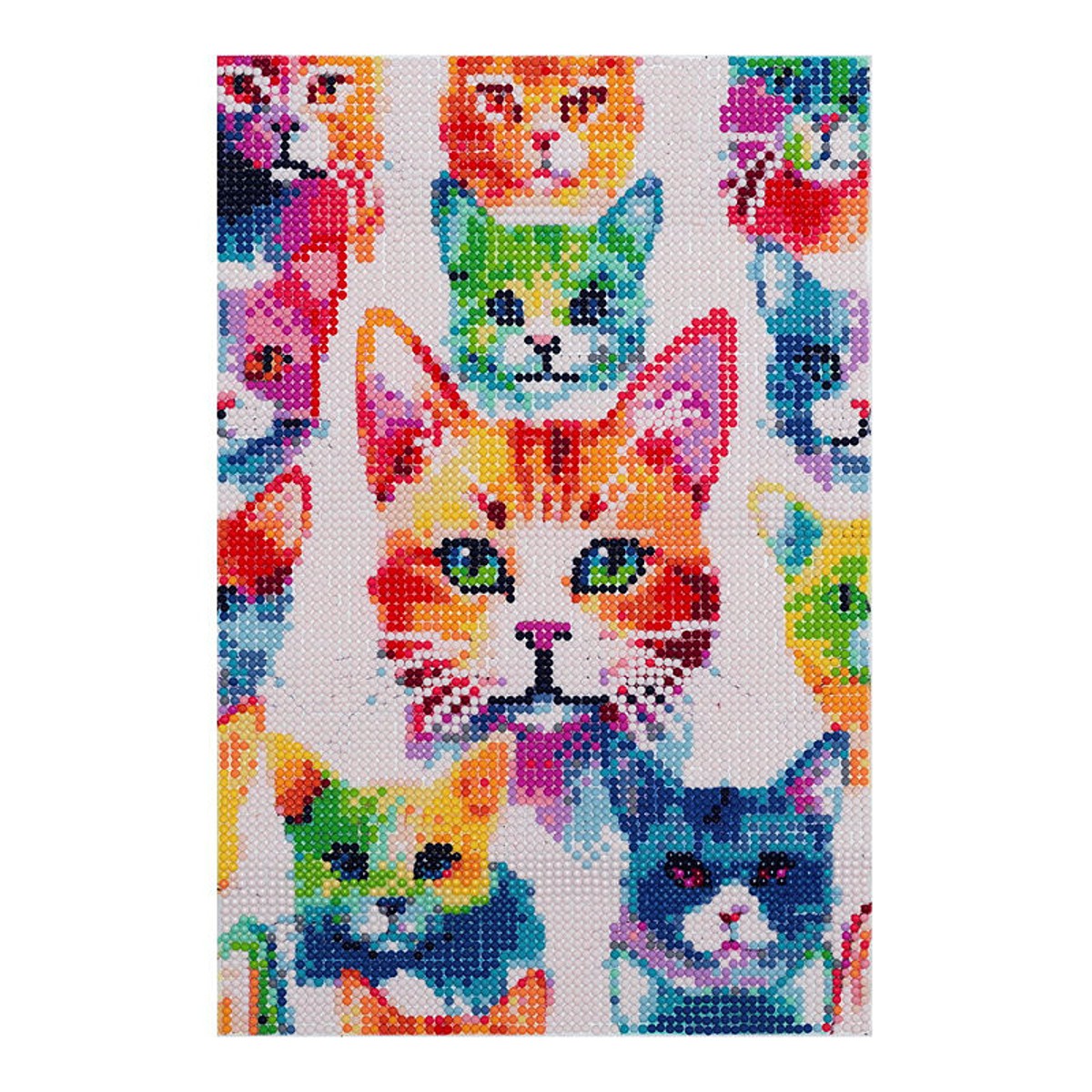 Panduro Junior DIY kit - Bling Dots kitty cats