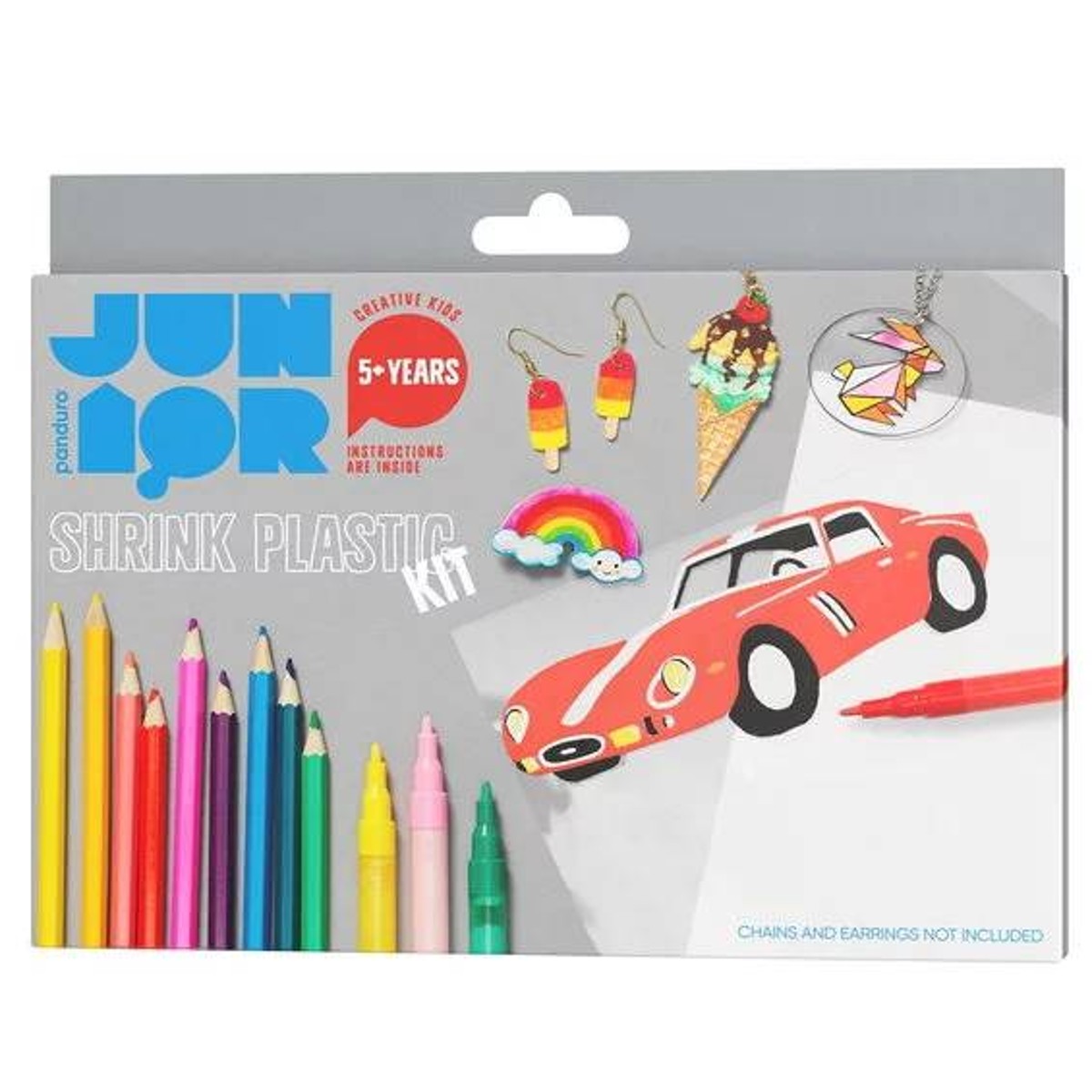 Panduro Junior - krimpfolie set - 10 vellen