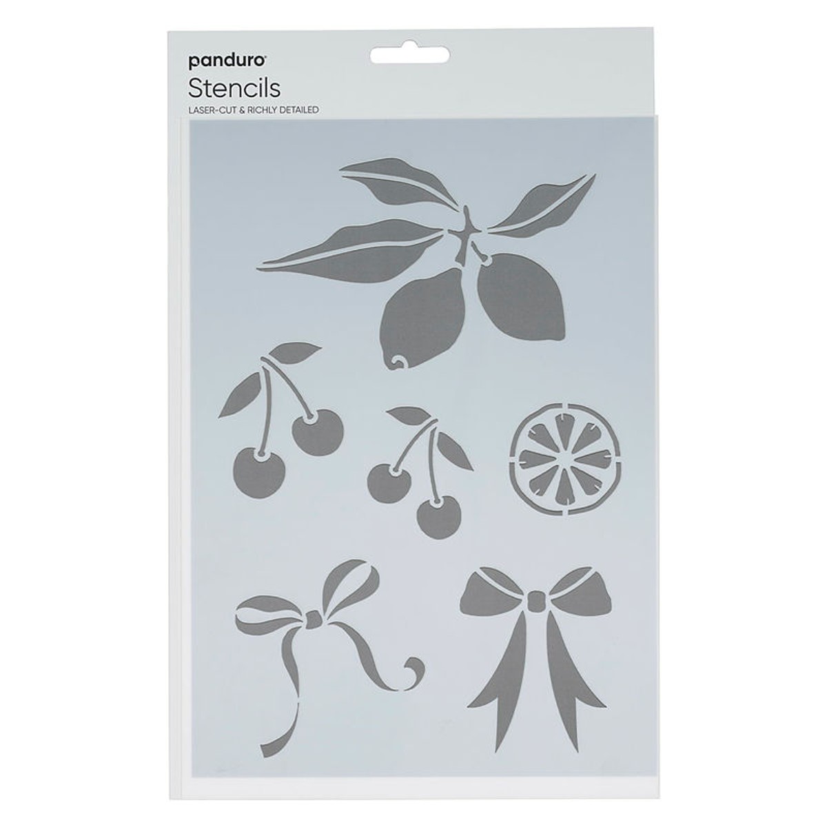 Sjabloon A4 - fruit en strikken