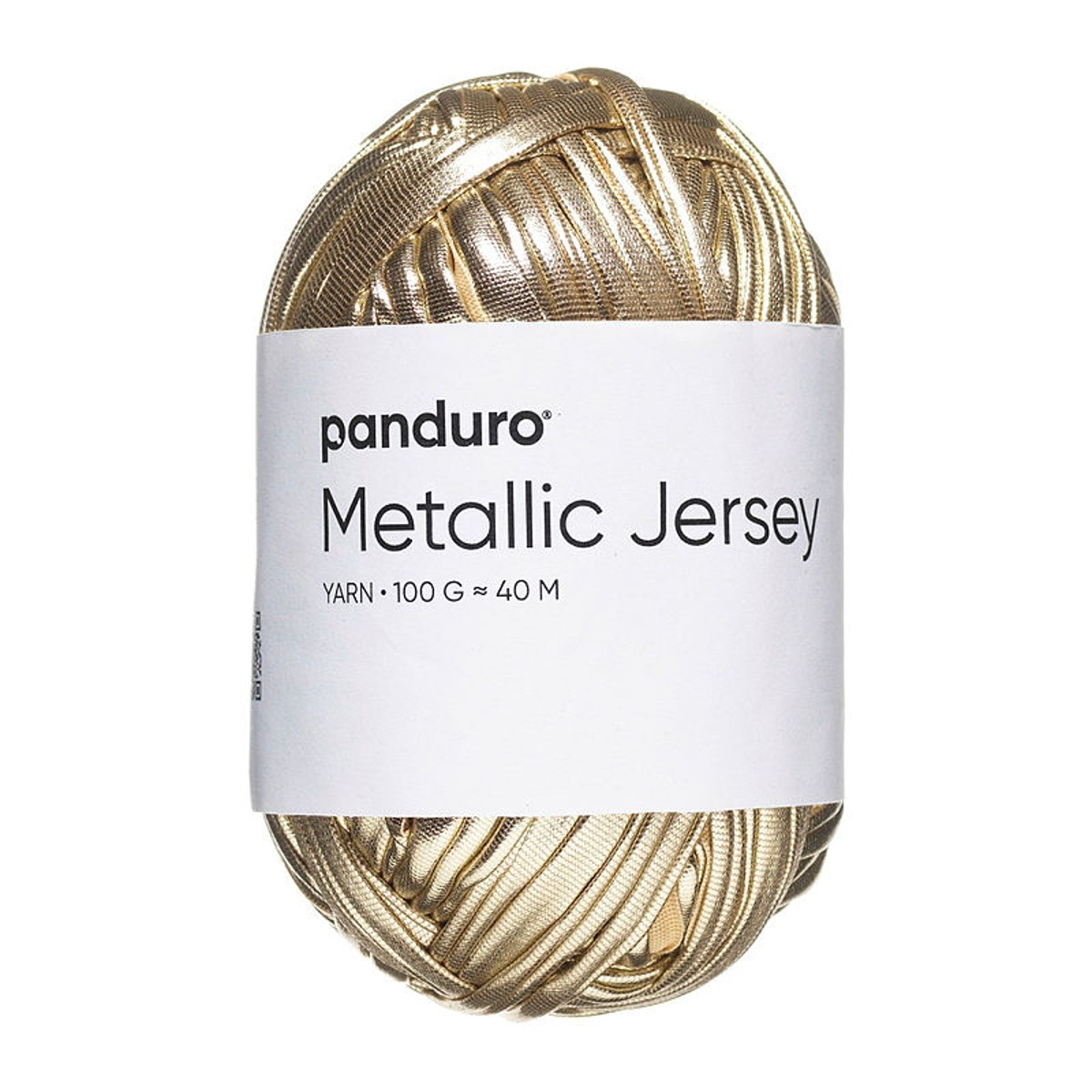 Panduro garen Metallic Jersey - goud