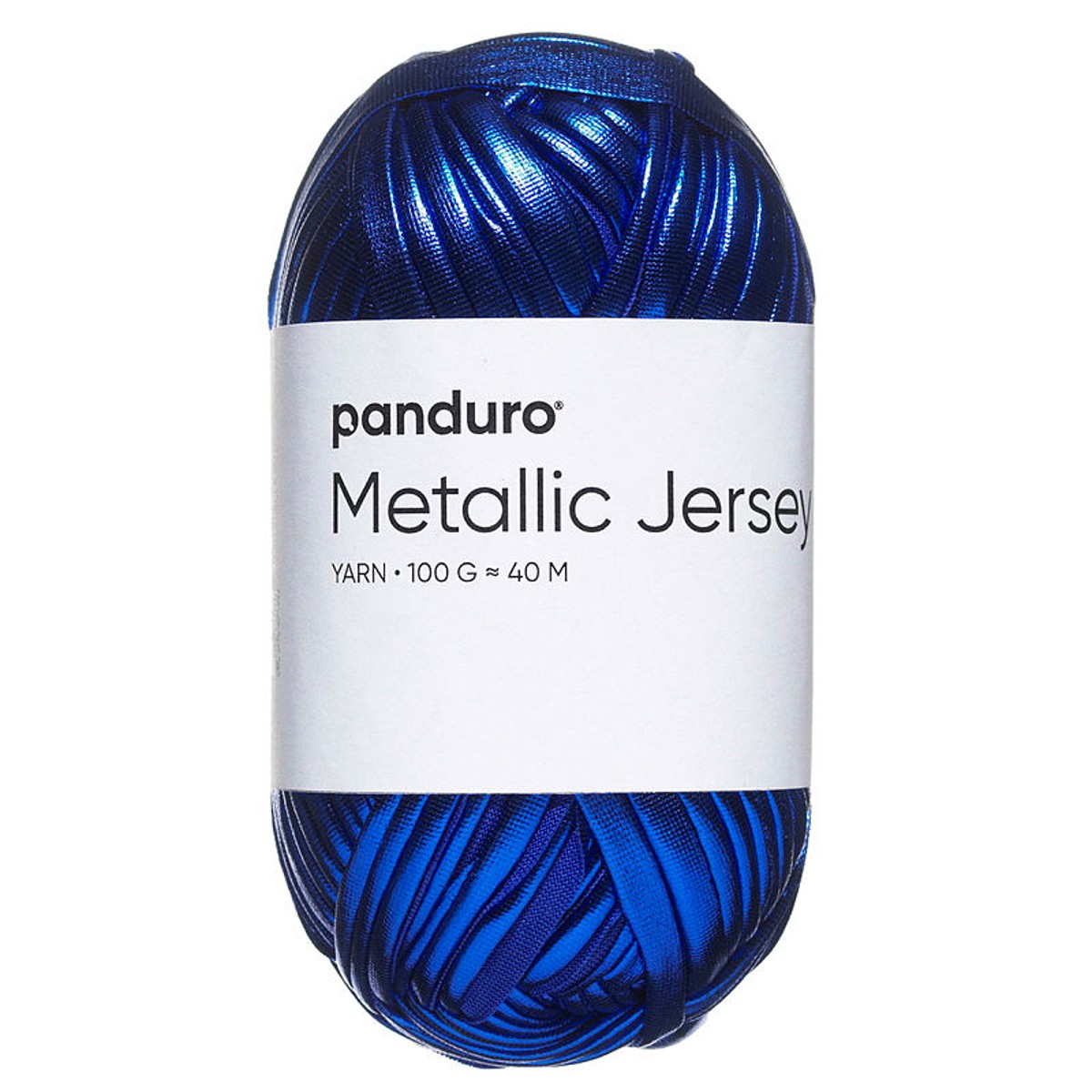 Panduro garen Metallic Jersey - blauw