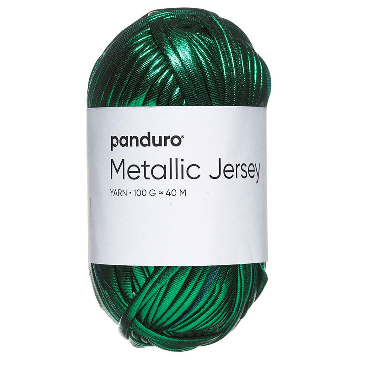 Panduro garen Metallic Jersey - groen