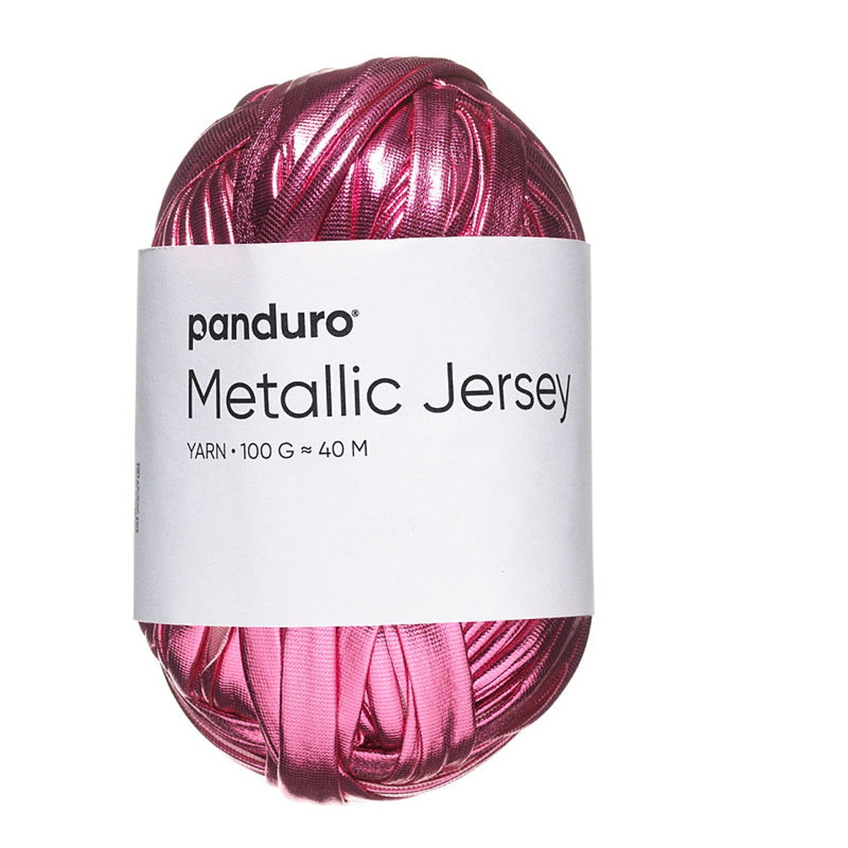 Panduro garen Metallic Jersey - roze