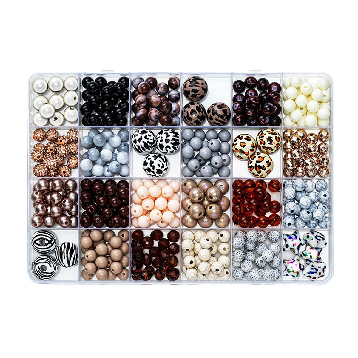 Panduro kralen set - animal print