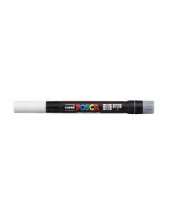 POSCA acrylmarker - brushpunt PCF-350 - 1-10 mm - wit