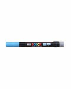 POSCA acrylmarker - brushpunt PCF-350 - 1-10 mm - lichtblauw
