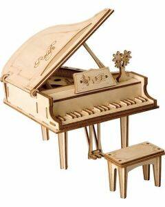 Robotime 3D houten puzzel - Piano
