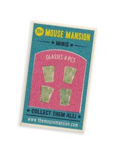 Het Muizenhuis - mini's - 4 waterglazen