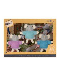 Het Muizenhuis - knuffeltjes de drieling