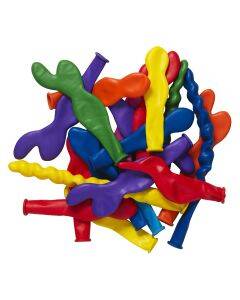 figuurballonnen 40 stuks - kleurenmix