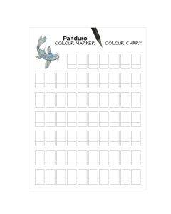 A4 kleurenkaart tbv panduro alcohol markers