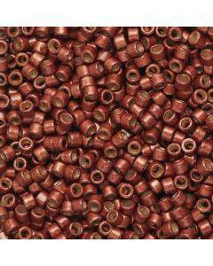 TOHO Treasure kralen - 11/0 - #PF564F metaalbruin-rood mat