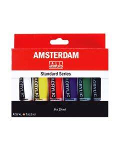 Amsterdam acrylverf set - 6 stuks