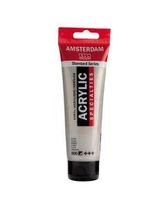 Amsterdam acrylverf - 120 ml - zilver 800