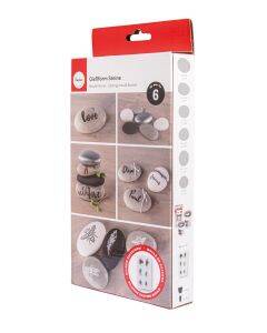 Siliconen gietmal - stenen - klein