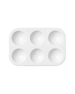 Mengpalet - 9x13 cm - 6 vakjes