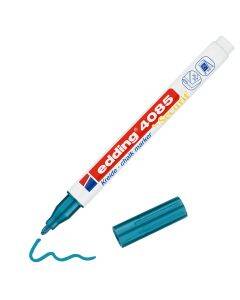 edding 4085 chalk marker - 1 tot 2 mm - blauw metallic
