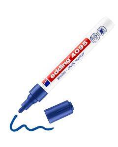 edding 4095 chalk marker - 2 tot 3 mm - blauw