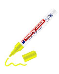 edding 4095 chalk marker - 2 tot 3 mm - neon geel