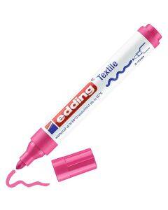 edding 4500 textile pen - 2 tot 3 mm - neon roze