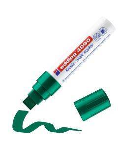 edding 4090 chalk marker - blokpunt - 4 tot 15 mm - groen