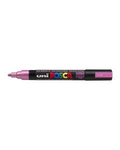 POSCA acrylmarker - medium PC-5M - 1,8-2,5 mm - metallic roze