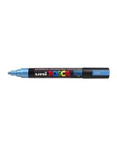 POSCA acrylmarker - medium PC-5M - 1,8-2,5 mm - metallic blauw
