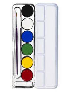 Eulenspiegel schminkpalet - 6 kleuren