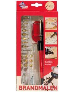 Pebaro houtbrandset - deluxe - 23-delig