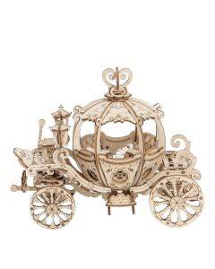 Robotime houten 3D puzzel - Pumpkin Cart