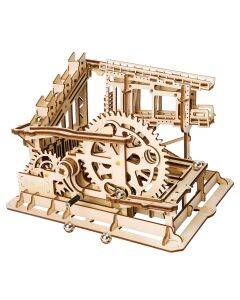 Robotime houten 3D puzzel - Marble Run Trapdoors