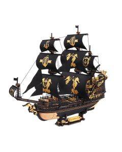 Robotime houten 3D puzzel - The Seahorse Barque