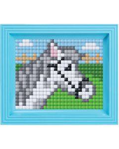 Pixelhobby XL set met lijst - paard